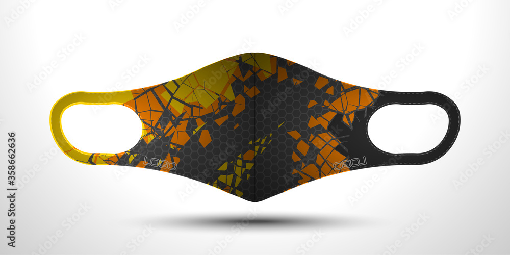 Scuba masker safety face design. Scuba masker safety face design.