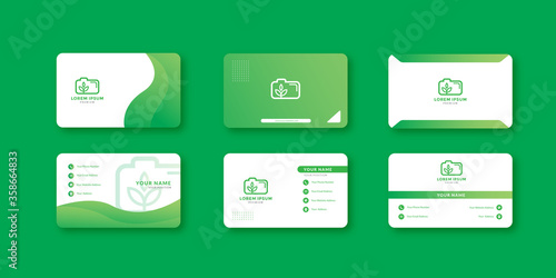 agriculture modern business card design