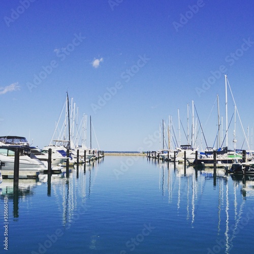 boats in the marina © Paulina