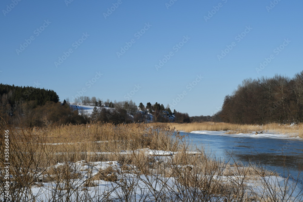 river in winter river in winter