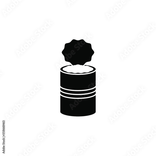 Tin can icon template