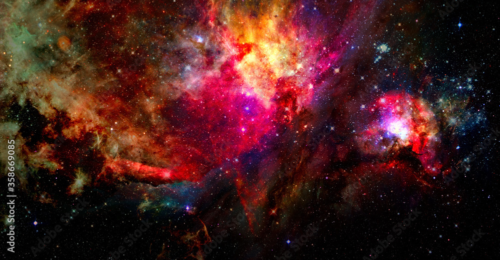 Starry outer space. Background texture. Elements of this image furnished by NASA Starry outer space. Background texture. Elements of this image furnished by NASA