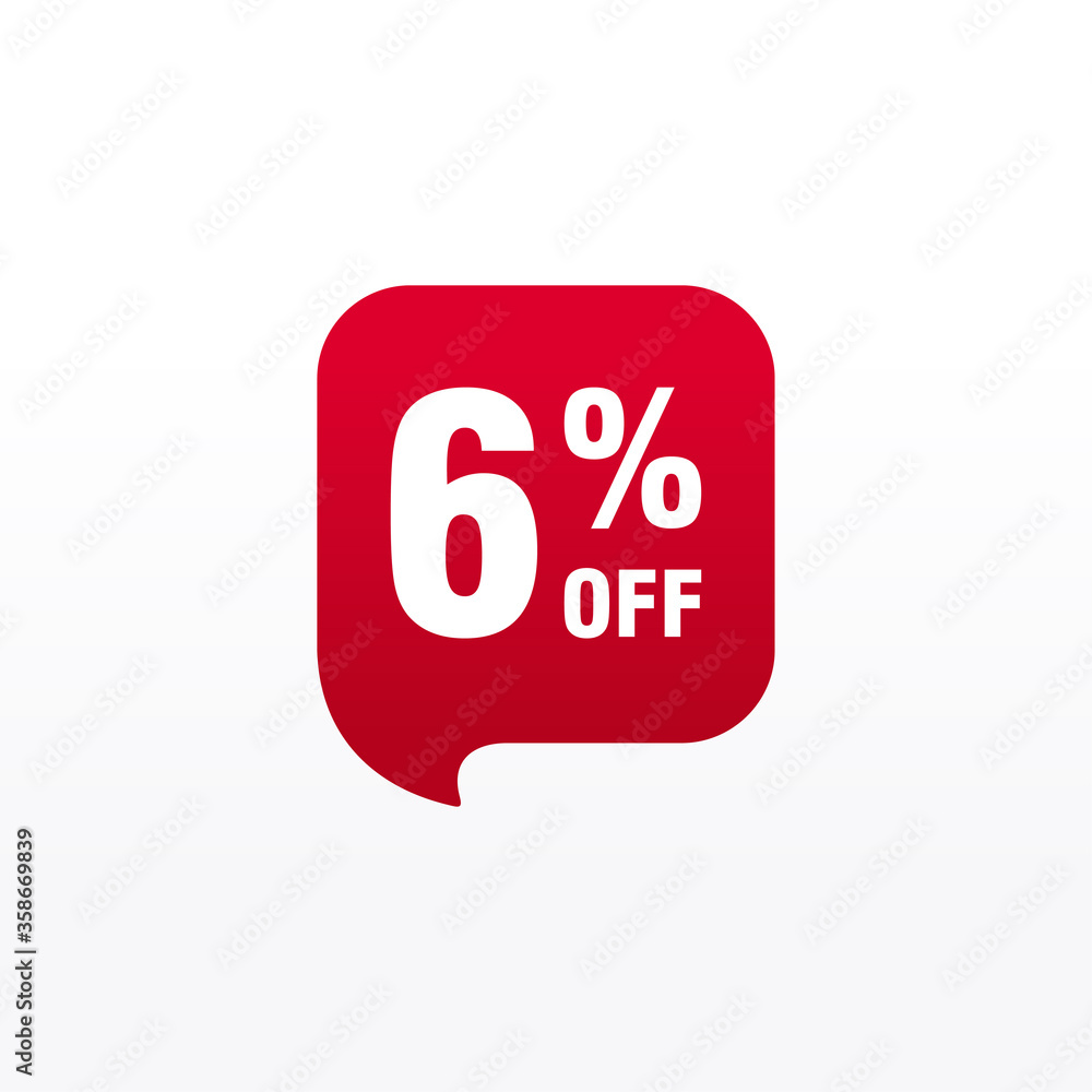 6 discount, Sales Vector badges for Labels, , Stickers, Banners, Tags, Web Stickers, New offer. Discount origami sign banner 6 discount, Sales Vector badges for Labels, , Stickers, Banners, Tags, Web Stickers, New offer. Discount origami sign banner