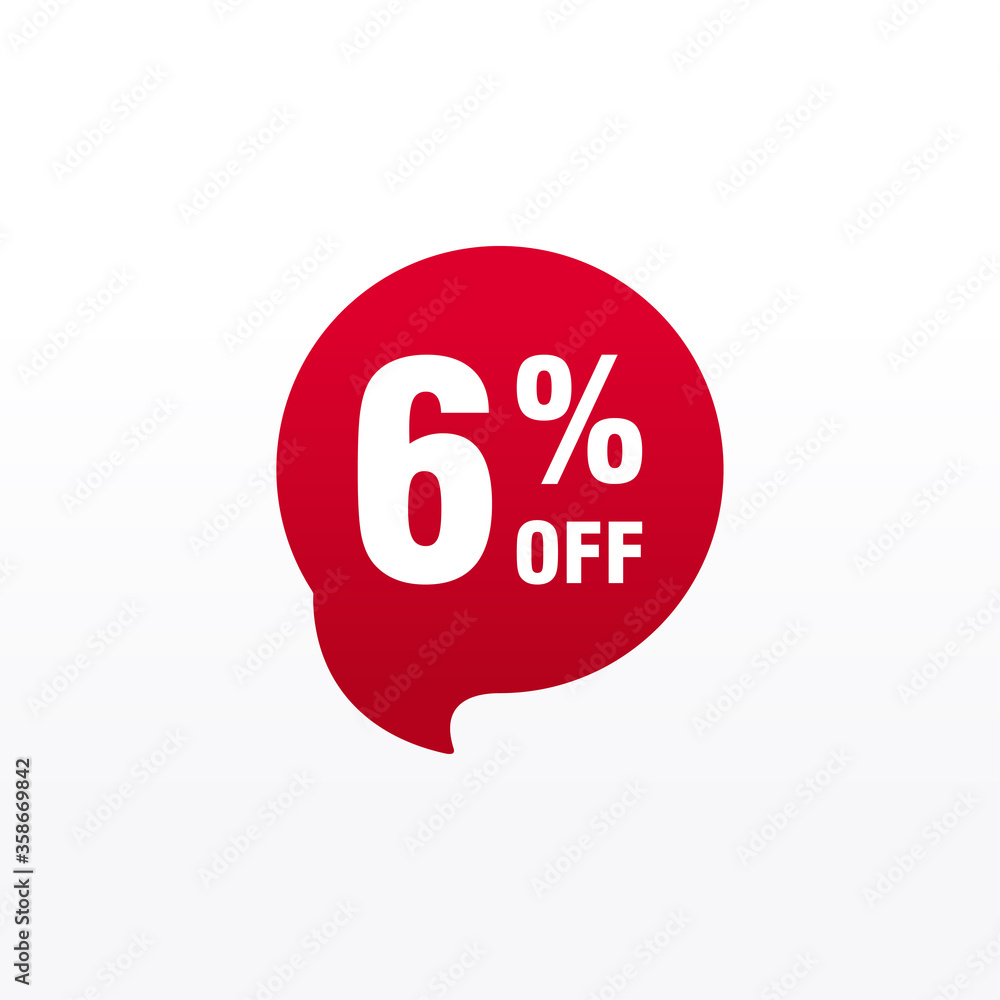 6 discount, Sales Vector badges for Labels, , Stickers, Banners, Tags, Web Stickers, New offer. Discount origami sign banner 6 discount, Sales Vector badges for Labels, , Stickers, Banners, Tags, Web Stickers, New offer. Discount origami sign banner