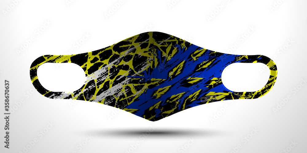 Scuba masker safety face design. Scuba masker safety face design.