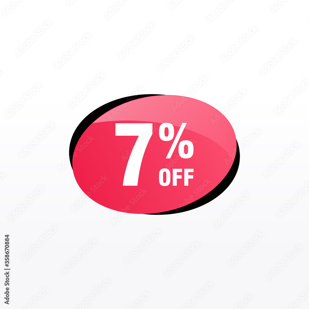 7 discount, Sales Vector badges for Labels, , Stickers, Banners, Tags, Web Stickers, New offer. Discount origami sign banner 7 discount, Sales Vector badges for Labels, , Stickers, Banners, Tags, Web Stickers, New offer. Discount origami sign banner