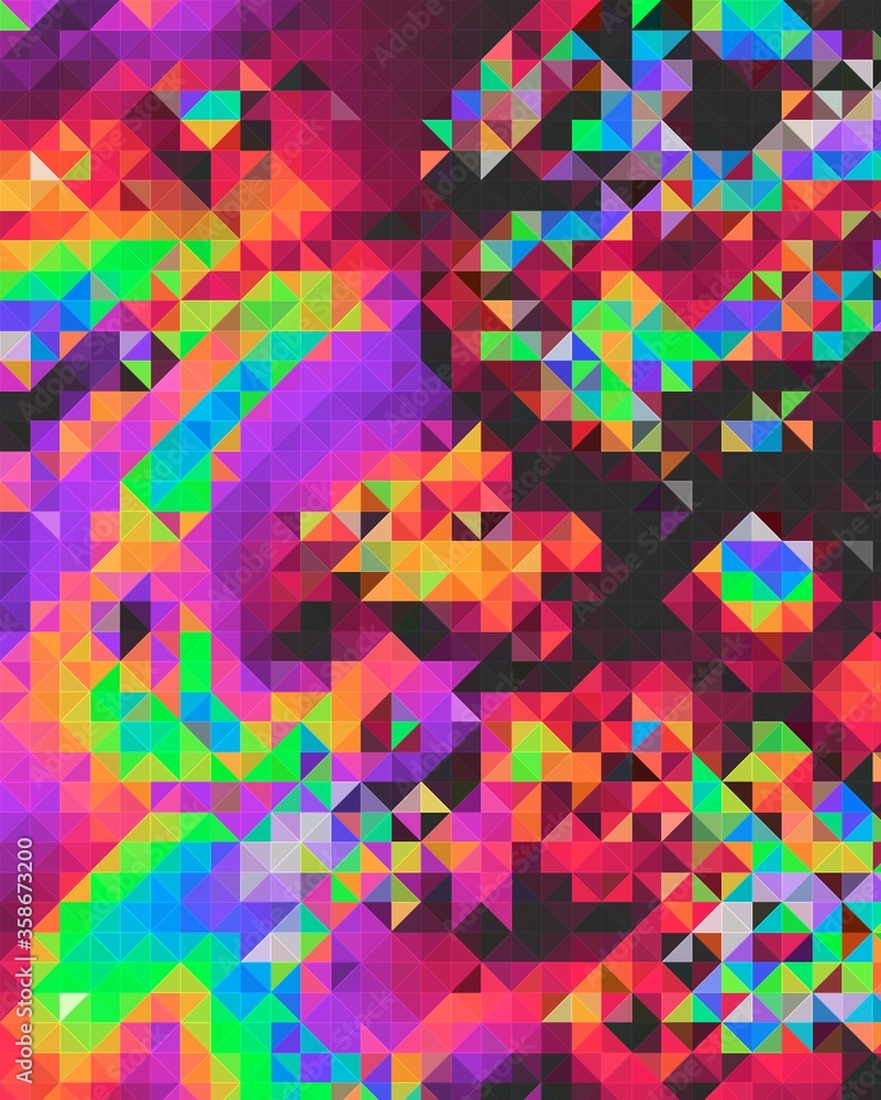 trippy psychedelic colorful neon geometric shapes abstract background trippy psychedelic colorful neon geometric shapes abstract background