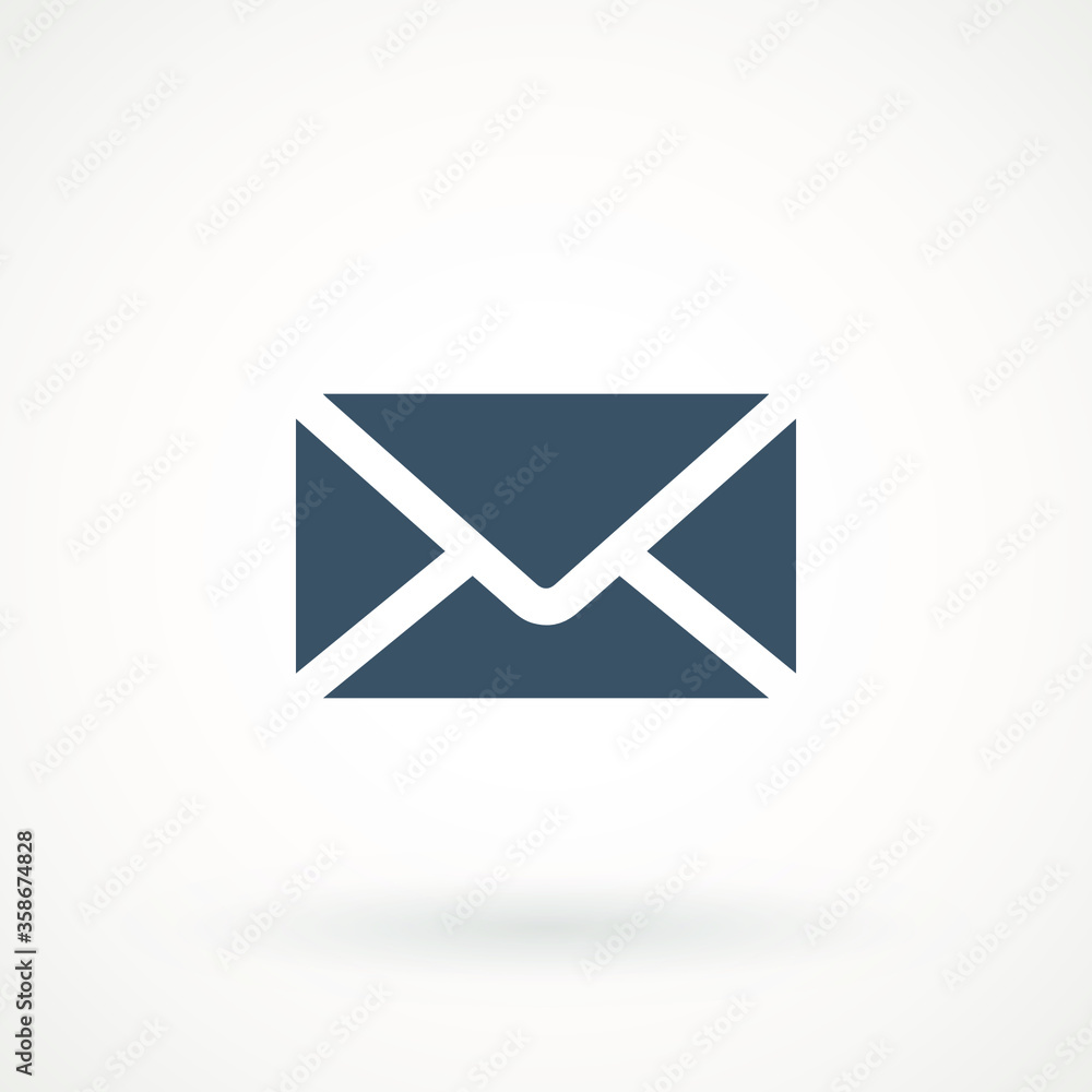 Email icon. Envelope Mail services. Contacts message send letter isolated flat. EPS 10 Email icon. Envelope Mail services. Contacts message send letter isolated flat. EPS 10