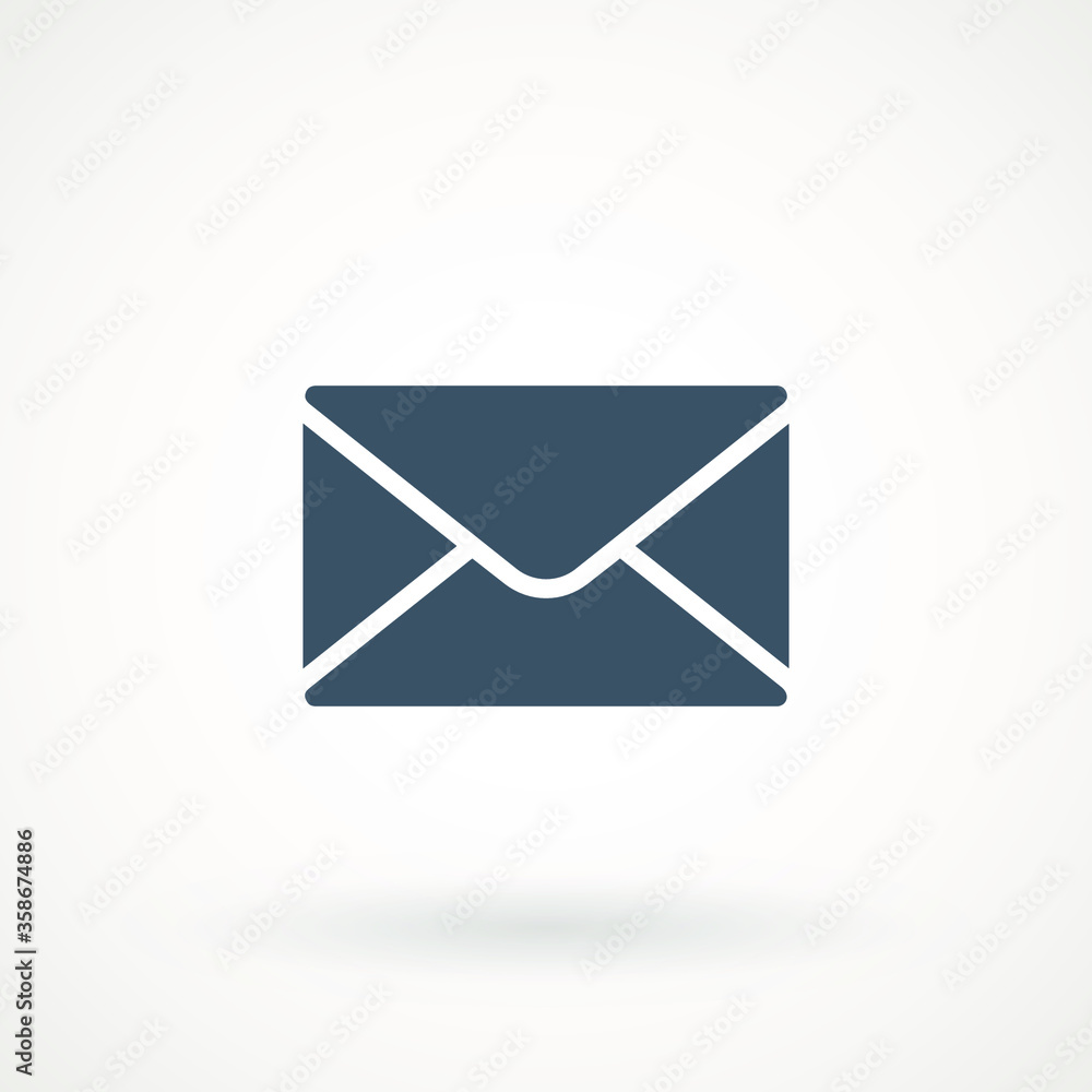 Email icon. Envelope Mail services. Contacts message send letter isolated flat. EPS 10 Email icon. Envelope Mail services. Contacts message send letter isolated flat. EPS 10