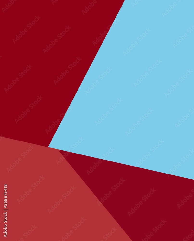 blue red pink colorful geometric shapes abstract background