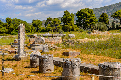 Obraz na płótnie It's Ruins of Epidaurus, Peloponnese, Greece. UNESCO World Heritage w salonie