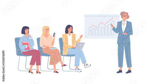 Modern successful trainings for business women