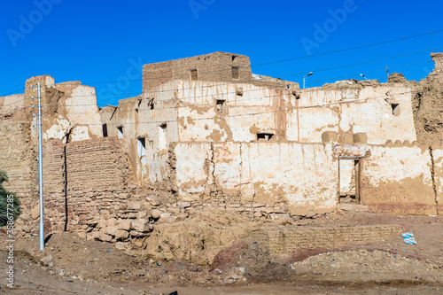 It's Al Qasr, old village in Dakhla Desert, Egypt