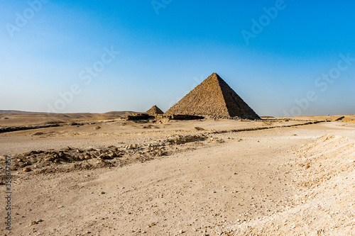 It s Giza Necropolis  Giza Plateau  Egypt. UNESCO World Heritage