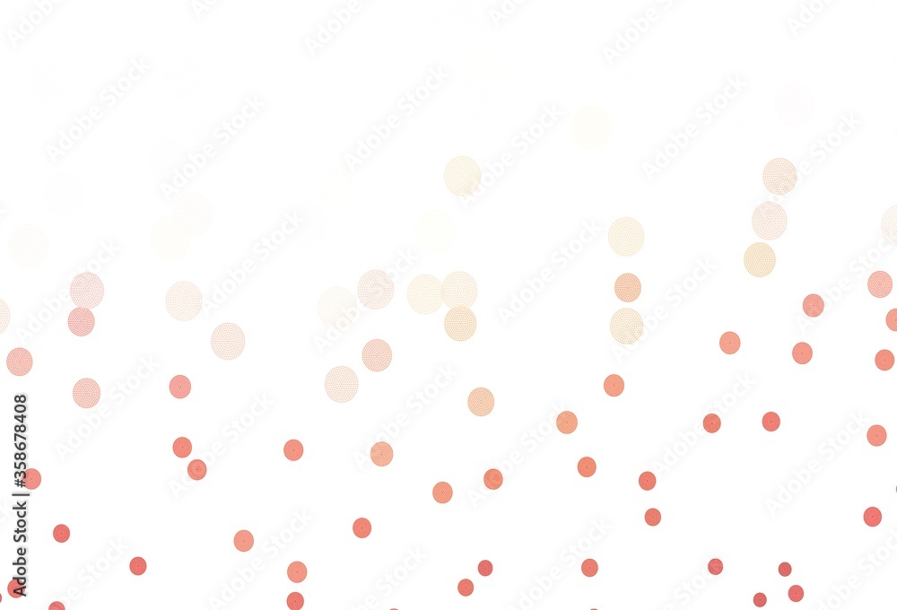 Light Red vector background with xmas snowflakes. Light Red vector background with xmas snowflakes.