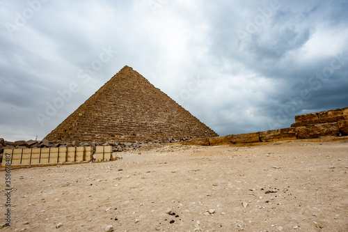 It s Great Pyramids at the Giza Necropolis  Giza Plateau  Egypt. UNESCO World Heritage