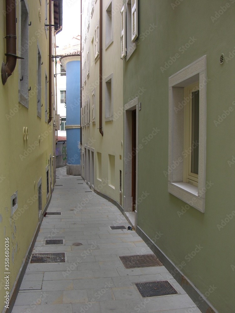 Trieste, Italy Narrow Street