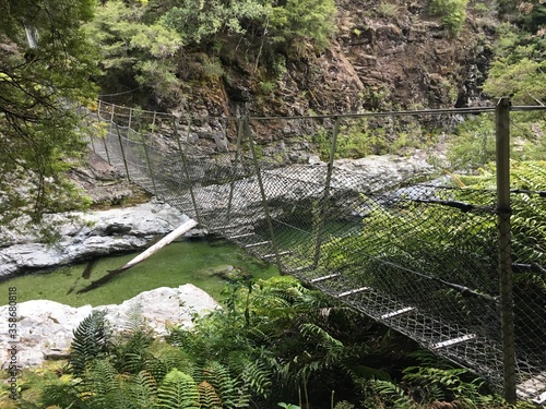 bridge on emerald stream