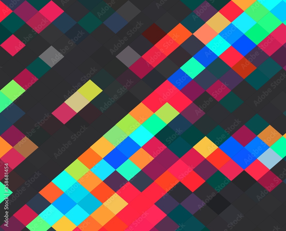 red magenta orange cyan blue geometric shapes abstract background red magenta orange cyan blue geometric shapes abstract background