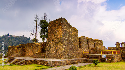 Ruins of Royal Palace of Rabdentse, the second capital of the former Kingdom of Sikkim photo