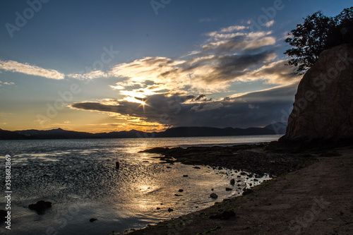 The sunrise over the Seto Inland Sea from Shodoshima_27