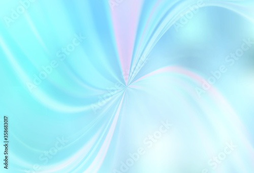 Light BLUE vector colorful abstract background. A completely new colored illustration in blur style. New style design for your brand book.