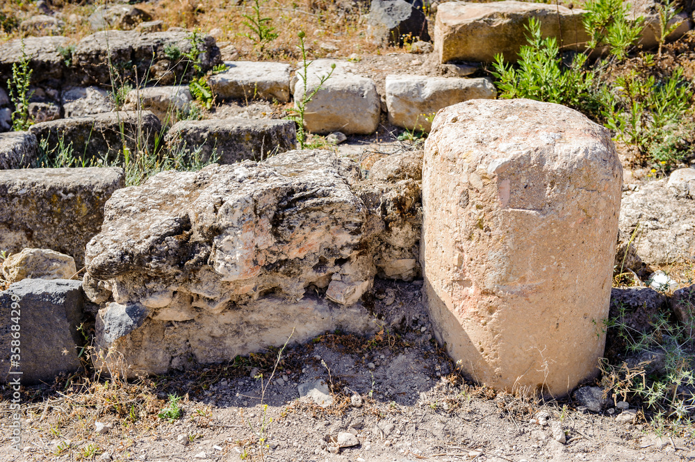 It's Ruins of Gadara, modern Jordan It's Ruins of Gadara, modern Jordan