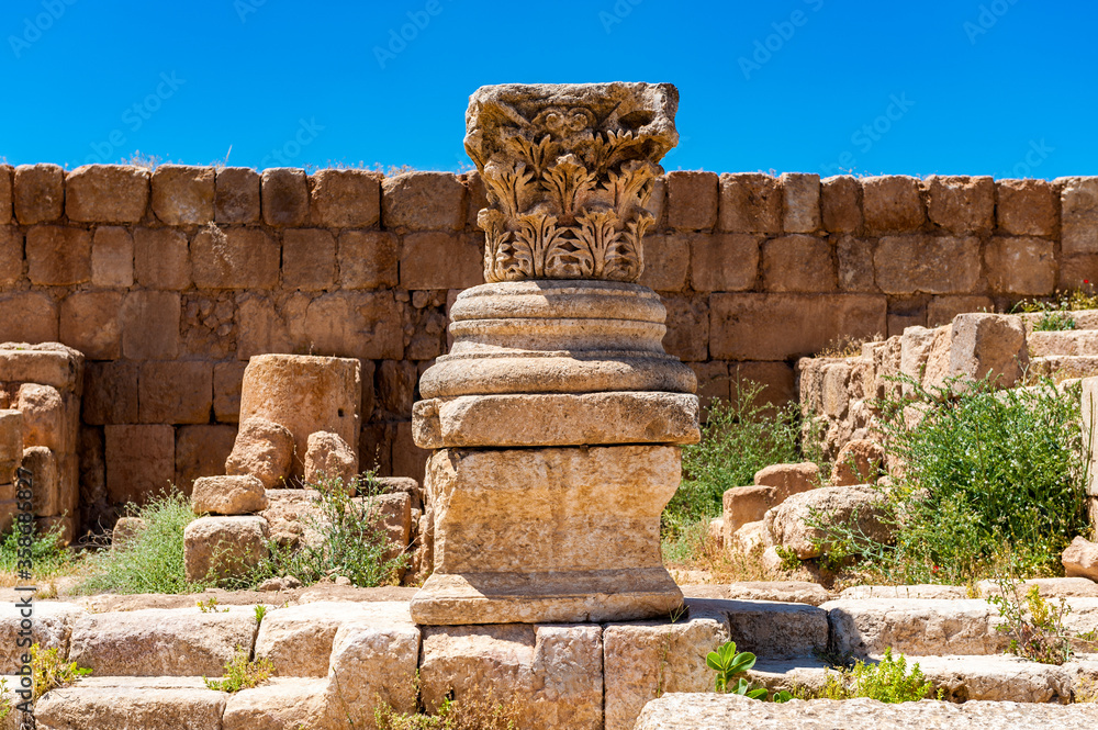 It's Ruins of Gerasa, modern Jerash, Jordan It's Ruins of Gerasa, modern Jerash, Jordan