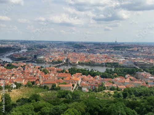 Los techos rojos de Praga