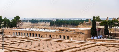 It's Panorama of the ancient city of Persepolis, Iran. UNESCO World heritage site