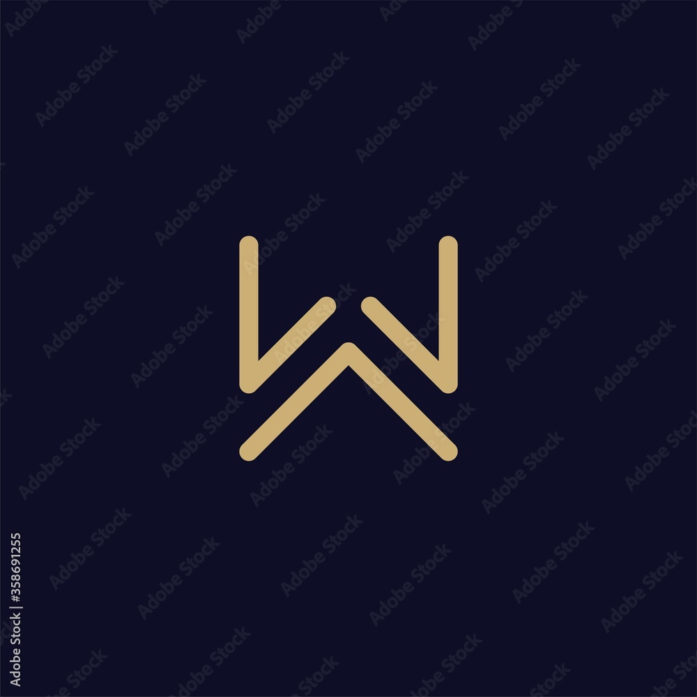 modern W logo design illustration, finance, initial, company, modern, icon, symbol, clean, letter modern W logo design illustration, finance, initial, company, modern, icon, symbol, clean, letter