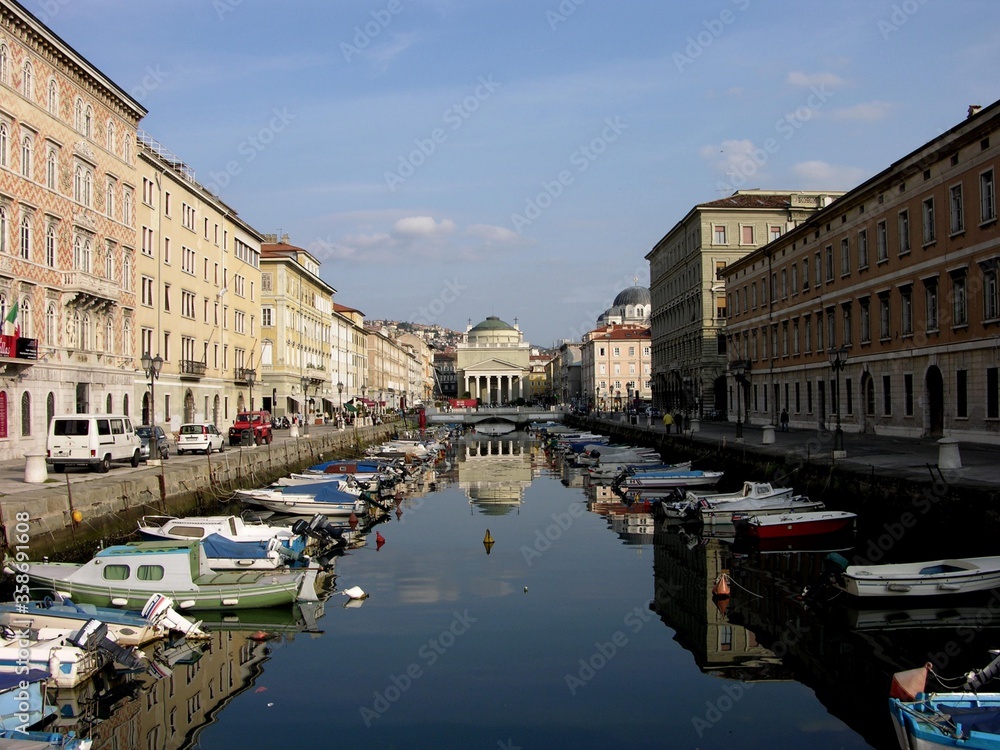 Trieste, Italy, Grand Canal