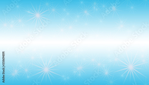 blue white background image has a white light beam.