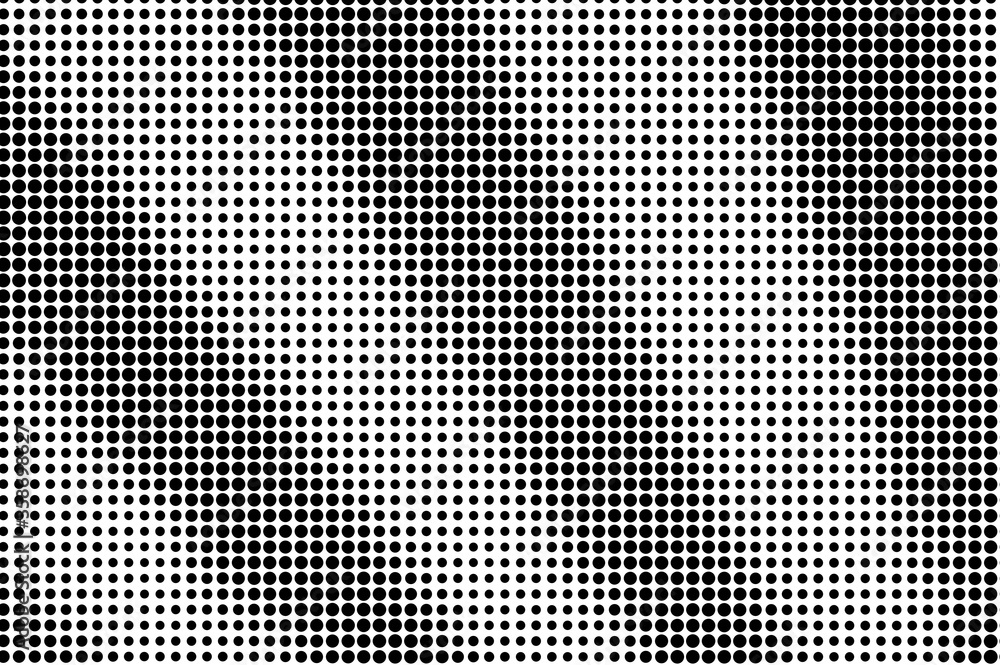 Art black and white of halftone background Art black and white of halftone background