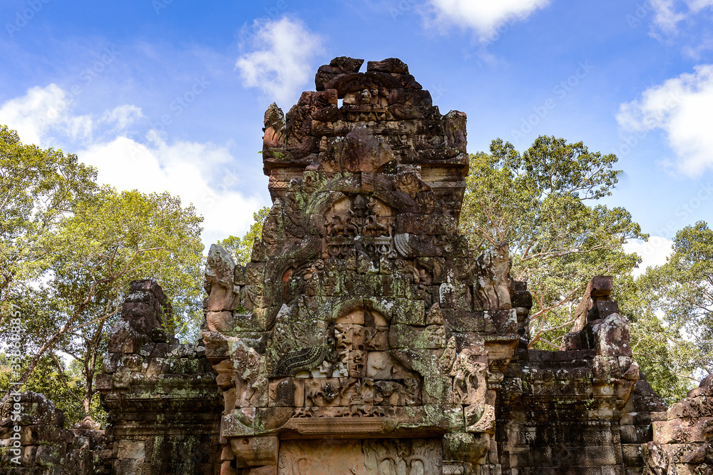 It's Chau Say Tevoda, one of a pair of Hindu temples built during the reign of Suryavarman II at Angkor, Cambodia