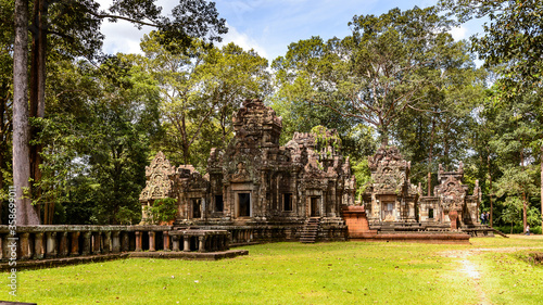 It's Chau Say Tevoda, one of a pair of Hindu temples built during the reign of Suryavarman II at Angkor, Cambodia