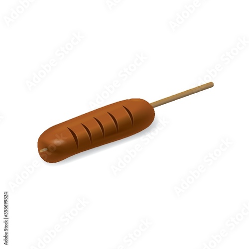 sausage on skewer