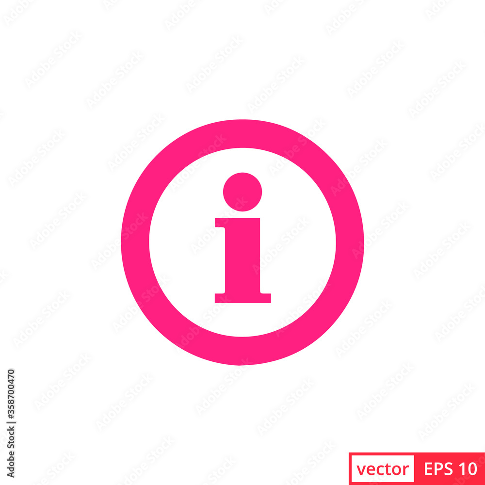 Information bubble speech vector icon, flat info help sign mark isolated. EPS 10 Information bubble speech vector icon, flat info help sign mark isolated. EPS 10