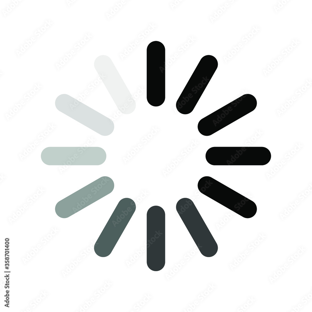Loading icon. Progress bar for upload download round process. Loading icon. Progress bar for upload download round process.