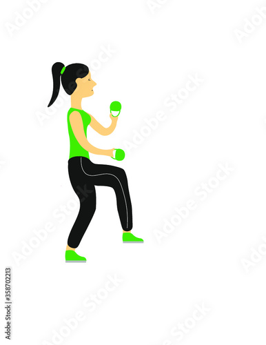 Logo locandina biglietto da visita per palestra sportivo centro campo ragazze ragazzi ginnastica allenamento