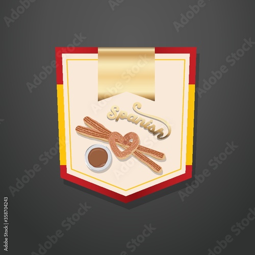 churros label