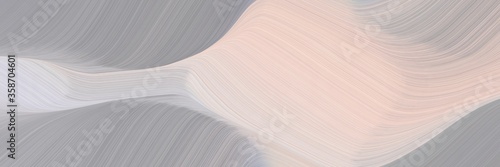 abstract colorful header with pastel gray, dark gray and lavender colors. fluid curved lines with dynamic flowing waves and curves for poster or canvas