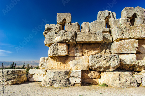 It's Roman ruins in Lebanon