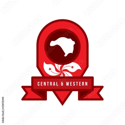 central and western hong kong map