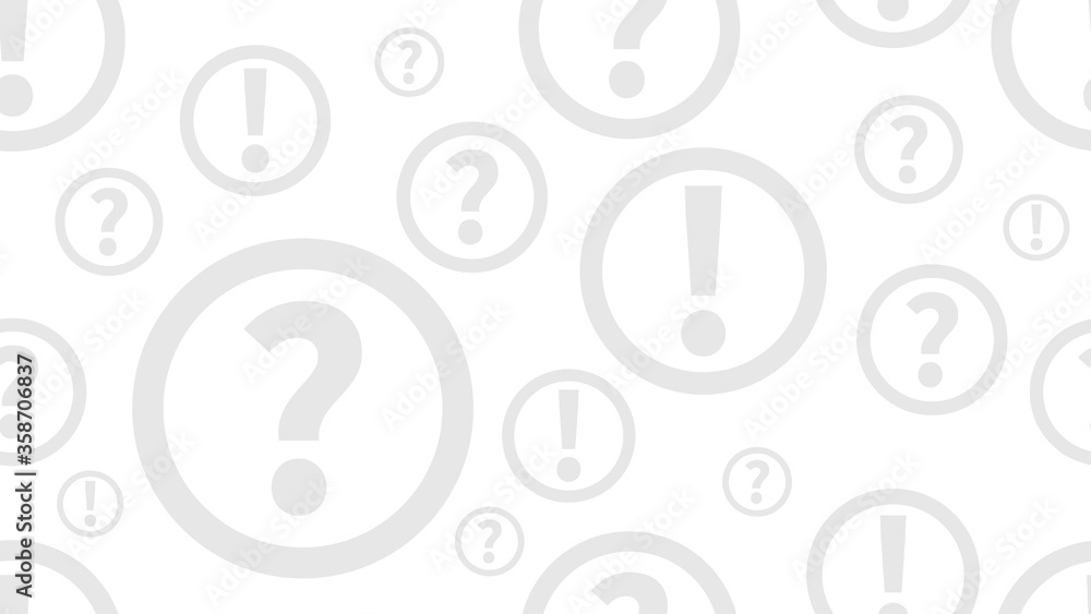 Questions and answers background