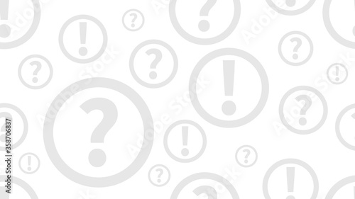 Questions and answers background