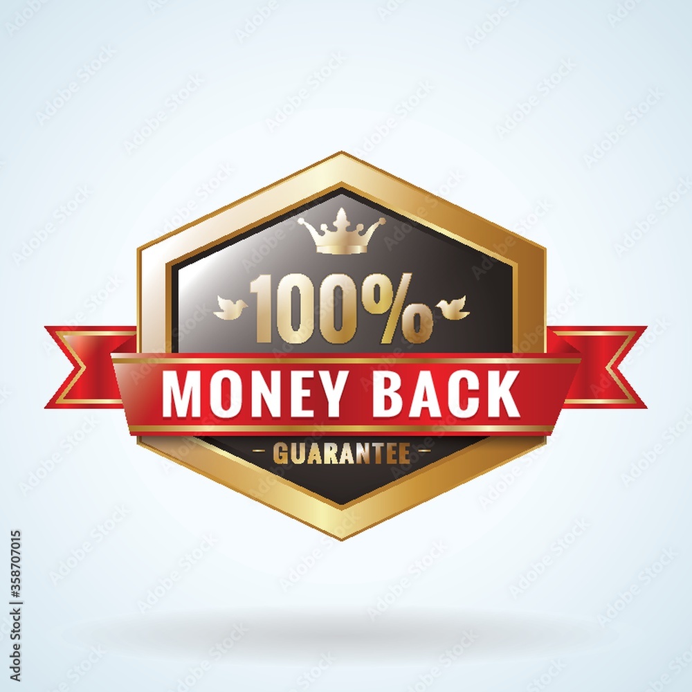 money back guaranteed badge money back guaranteed badge