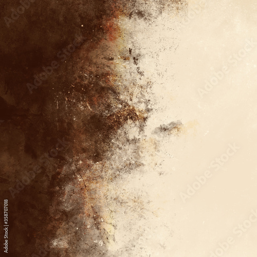 Brown-beige abstract background. Beautiful orange abstraction.
