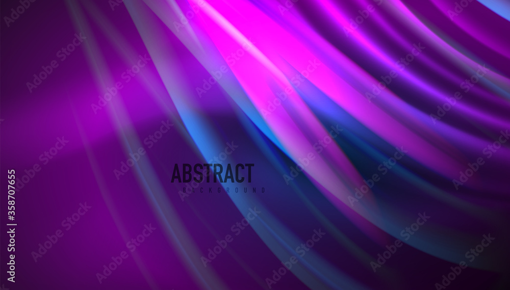 Creative fluid wave lines abstract background. Trendy abstract layout template for business or technology presentation, internet poster or web brochure cover, wallpaper Creative fluid wave lines abstract background. Trendy abstract layout template for business or technology presentation, internet poster or web brochure cover, wallpaper