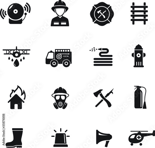 fire fighter icons